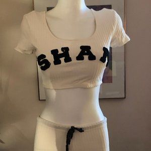 Ensemble Top & Short Shan. Neuf.
